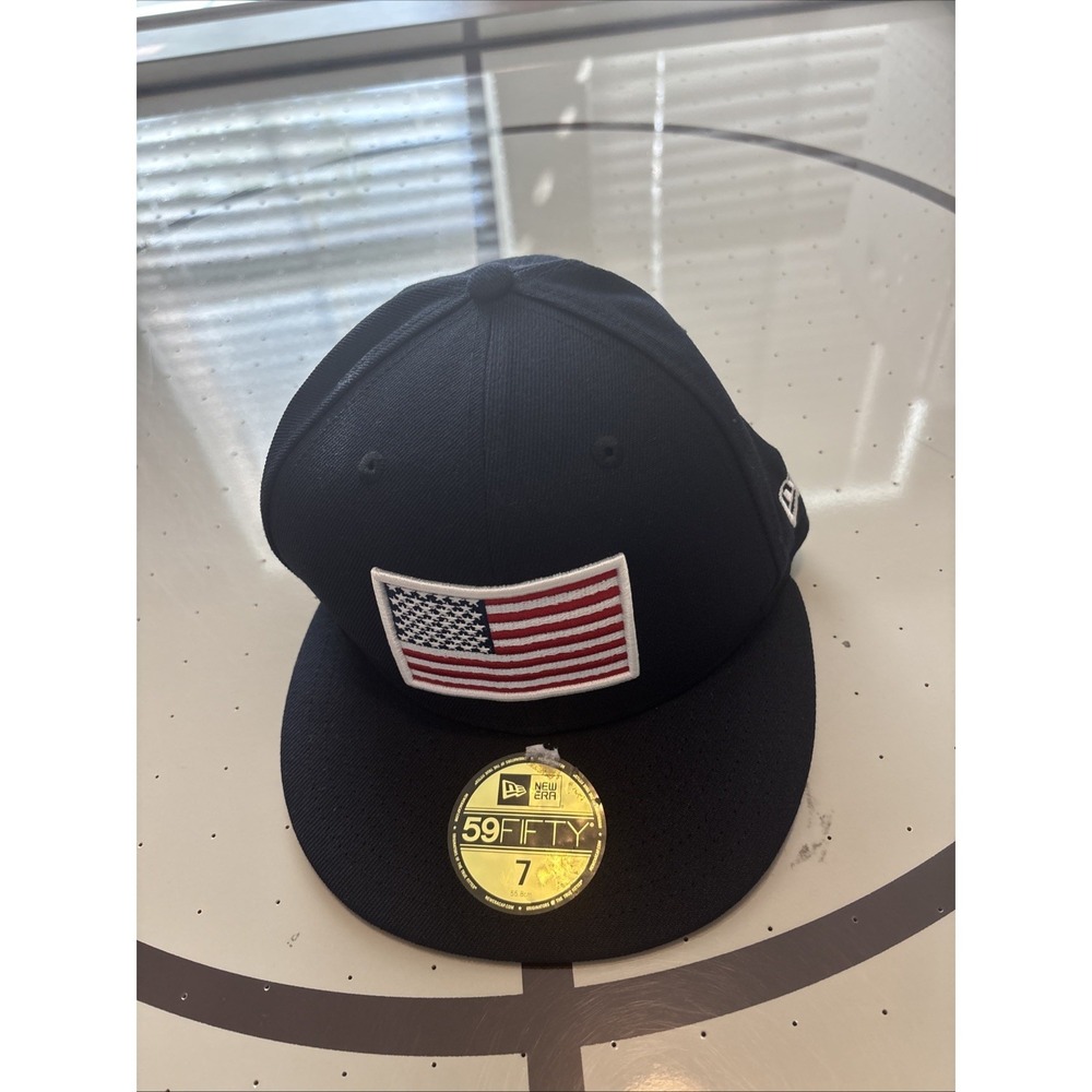 New Era USA Flag Navy 59Fifty Fitted Size 7